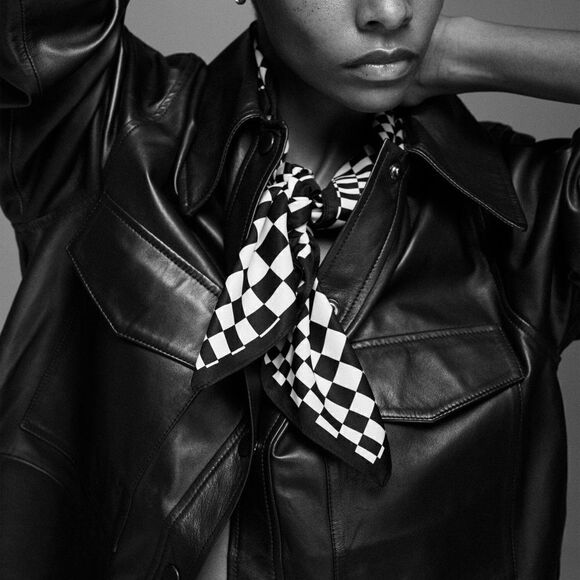 Genuine Leather Mango Overshirt New - Picture 5 of 6